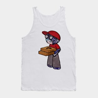 Pizza dude Tank Top